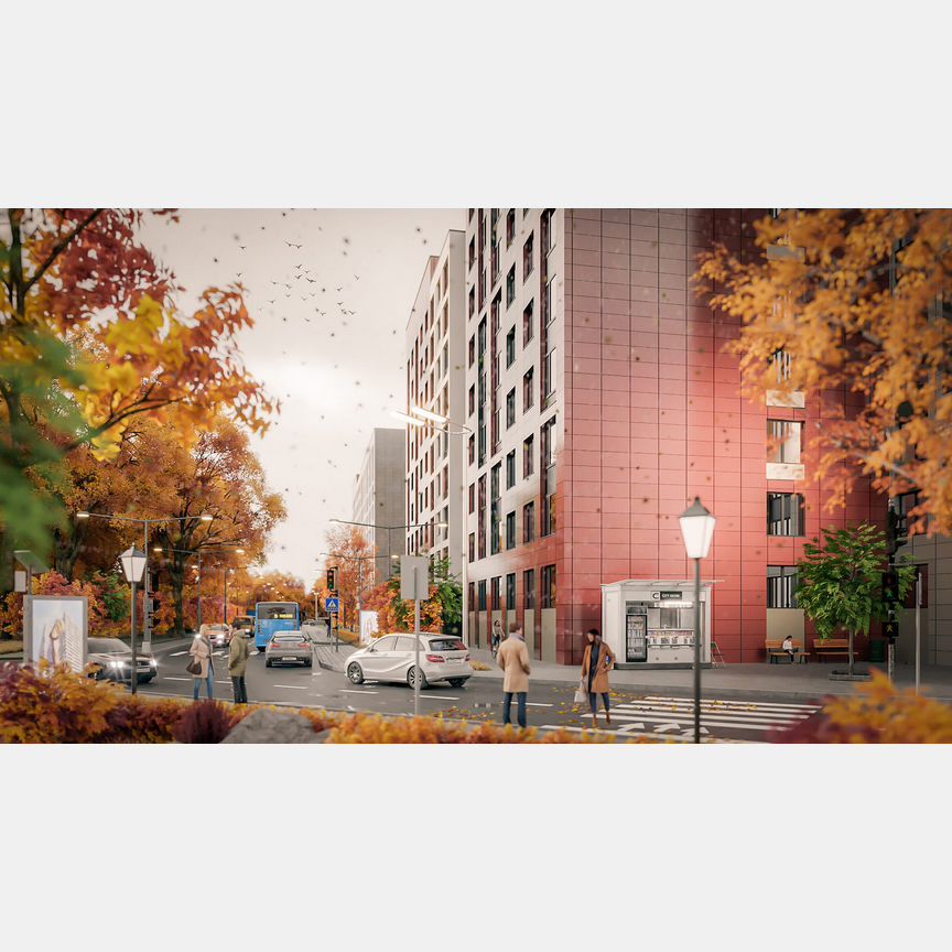 3-к. квартира, 81,8 м², 2/9 эт.