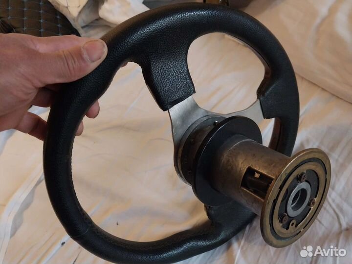 Спортивный руль на ваз и обычный руль