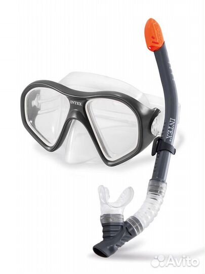 Маска с трубкой для плавания