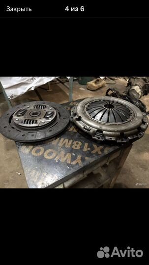 Диск сцепления в сборе, МКПП Peugeot 408 дизель