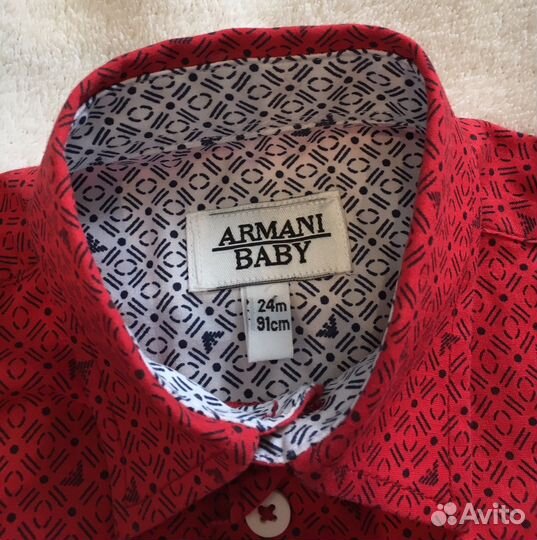 Рубаха Armani 2-3 года