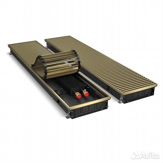 Внутрипольный конвектор с естественной конвекцией