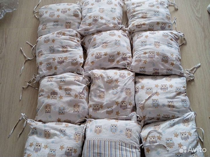 Бортики в детскую кроватку бу