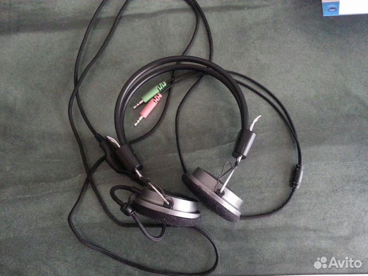 Стерео наушники с микрофоном