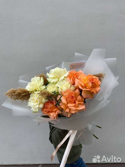 Большие розы