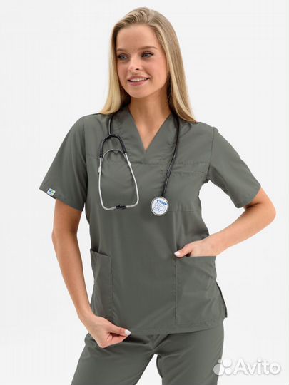 Медицинский костюм женский хирурга 60
