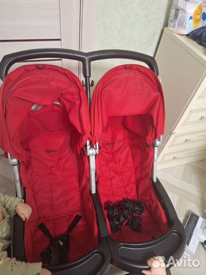 Коляска peg perego aria для двойни