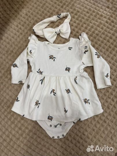 Платье боди для девочки