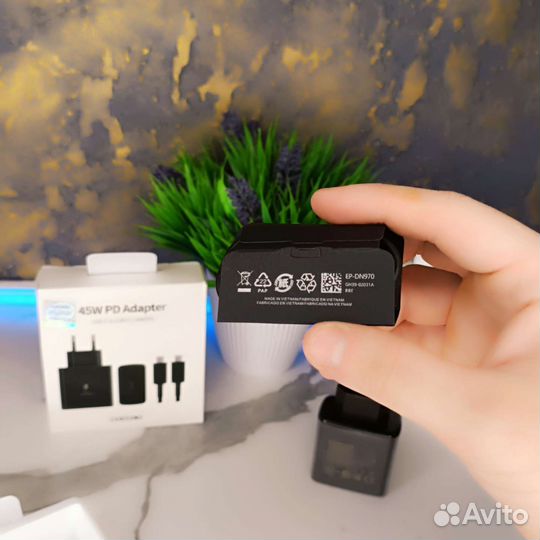 Быстрая зарядка Samsung 45w оригинал