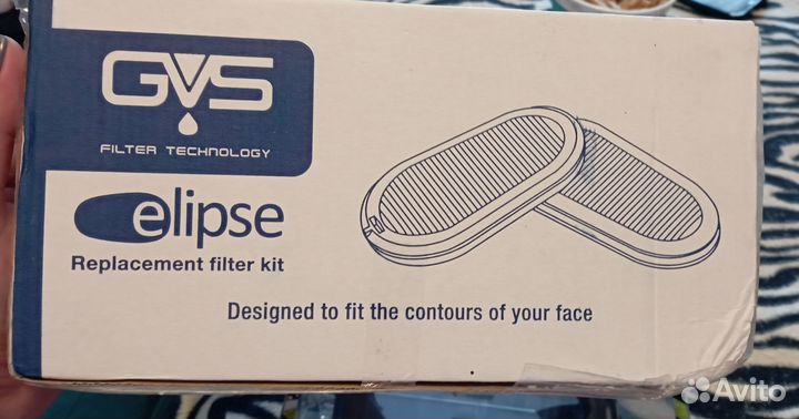 Маска респиратор с защитой зрения