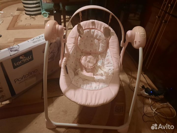 Шезлонг-люлька lorelli Portofino