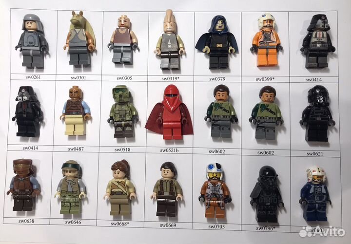 Минифигурки Lego Star Wars