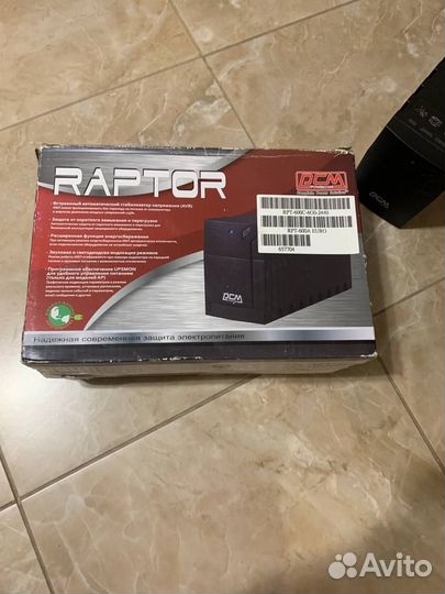 Ибп powercom Raptor RPT-600A