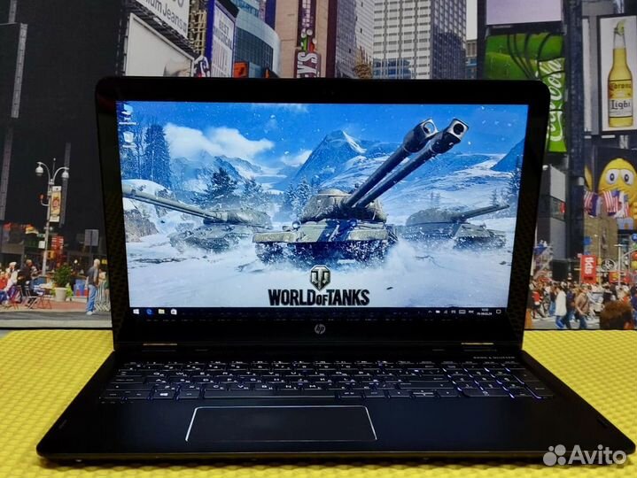 Ноутбук трансформер hp/ssd512/8gb/сенсор