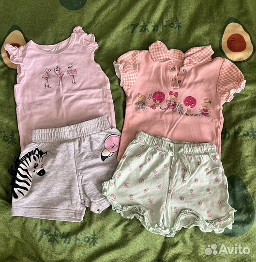 Вещи летние пекетом 80 размер