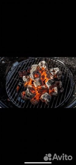 Берёзовый уголь для мангала