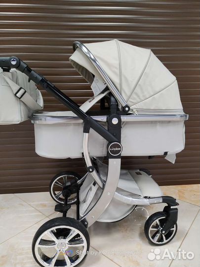 Новые коляски трансформеры в эко коже