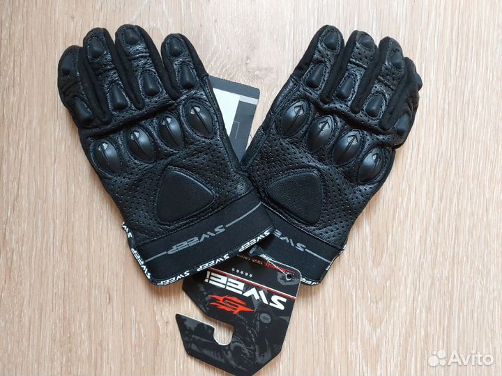Мужские мотоперчатки XS