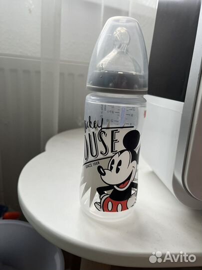 Бутылочка для кормления NUK с индикатором