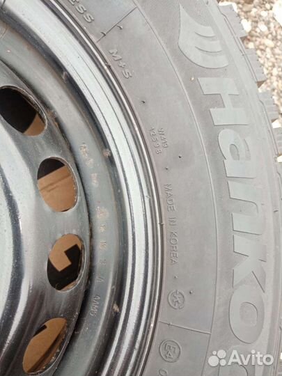R14 Hankook Winter I'Pike RS W419 195/70, PCD 4x100 DIA 56.6