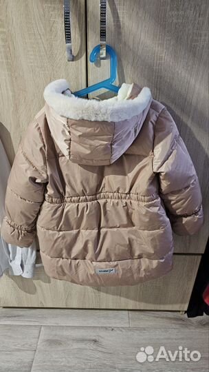 Куртка зимняя для девочки размер 116 122