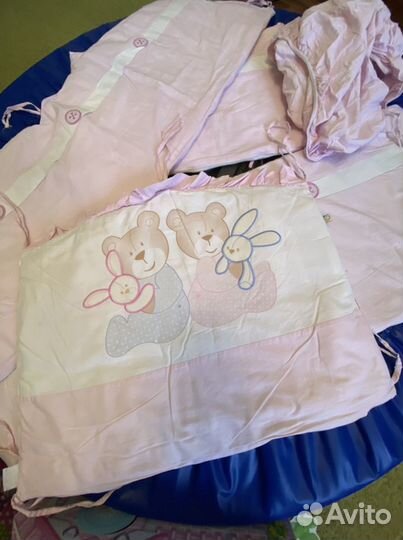 Бортики в кроватку