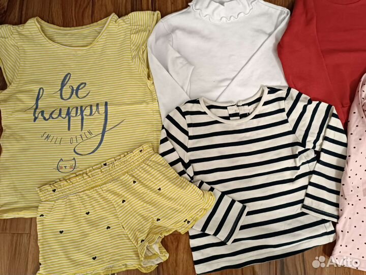 Детские вещи пакетом на девочку 98 104