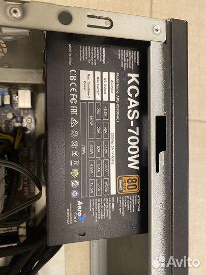 Блок питания aerocool vx 700w