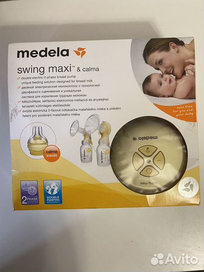 Молокоотсос medela swing электрический maxi