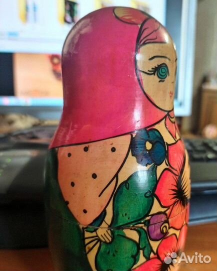 Русская Матрешка 5 мест Крутец Майдан СССР кукла