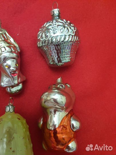 Елочные игрушки СССР