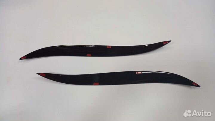 Реснички на фары Kia Spectra