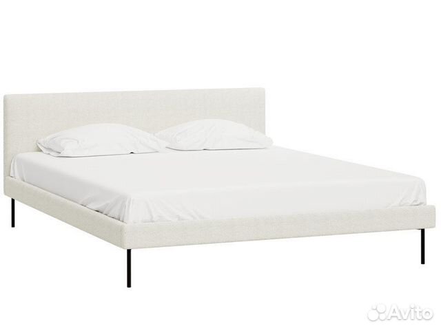 Кровать Амьен 140 Bucle White