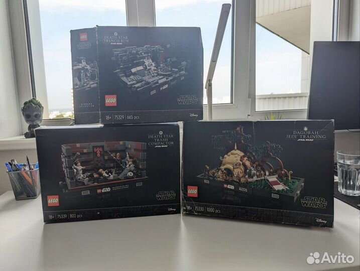 Lego star wars diorama collection