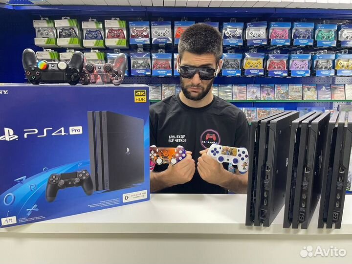 Sony Ps4 PRO (б/у) Идеал/Магазин