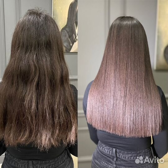 Кератиновое выпрямление волос Ботокс