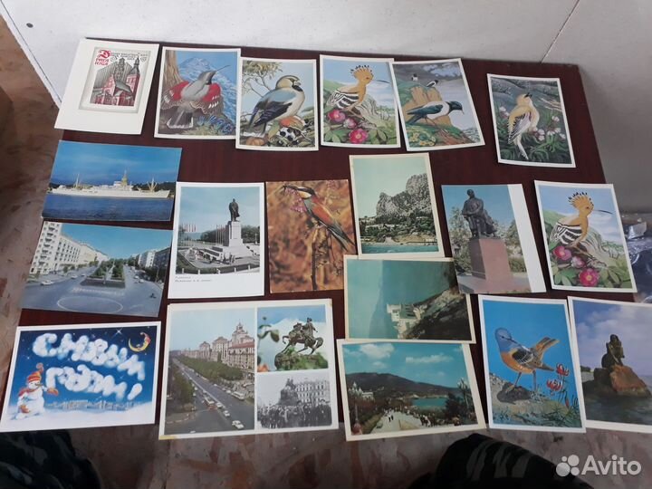 Открытки СССР чистые