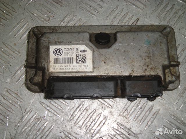 Блок управления двигателем Polo (10) 1.6 бензин б\