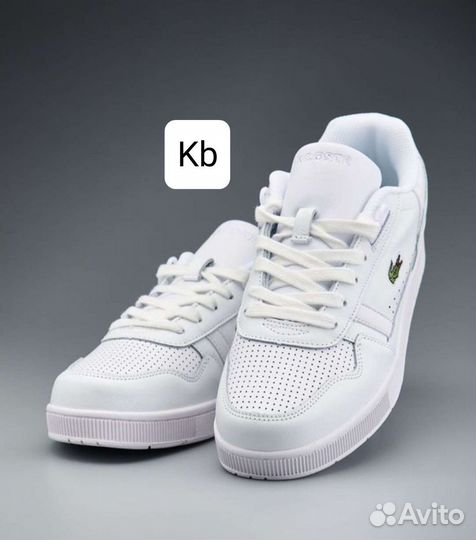 Кеды Lacoste белые