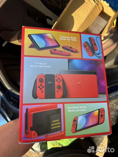 Nintendo Switch oled Mario Red Edition, 64гб