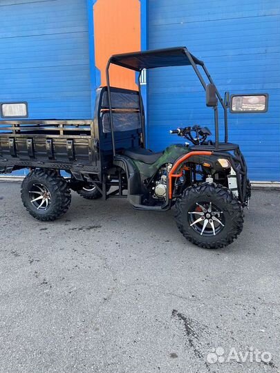 Квадроцикл grizzly 300 самосвал (4WD)