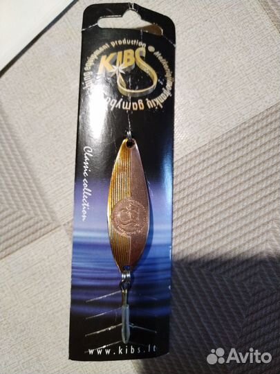 Блесна колебалка kibs