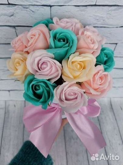 Букет из мыла