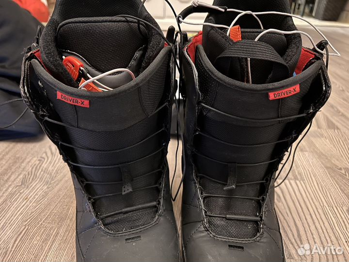 Сноубордические ботинки burton driver X размер 12