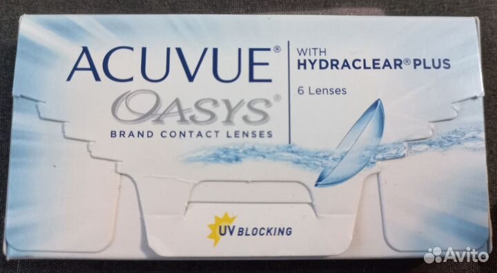 Линзы контактные acuvue oasys двухнедельные