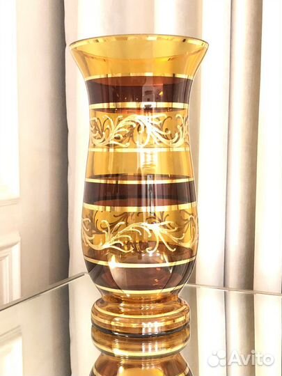 Ваза для цветов Bohemia Cristal