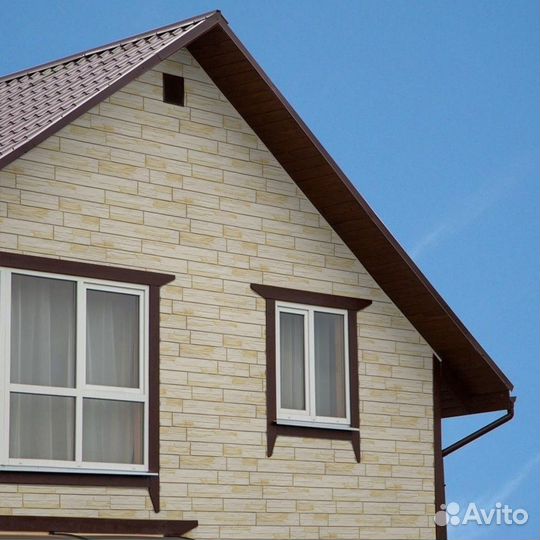 Фасадные панели Грандлайн Сланец элит пшеница