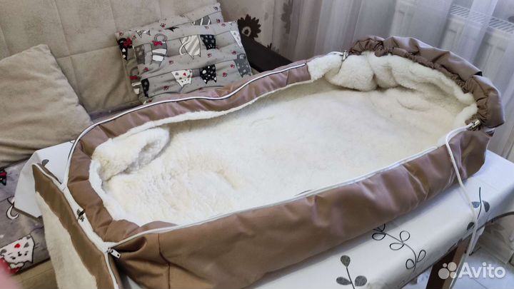 Зимний конверт в коляску