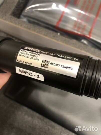 Радиомикрофон Shure qlxd4 SM58