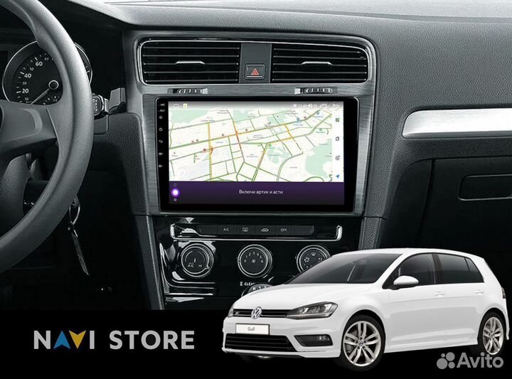 Магнитола Android Volkswagen Golf 7 2012-2020 1/32